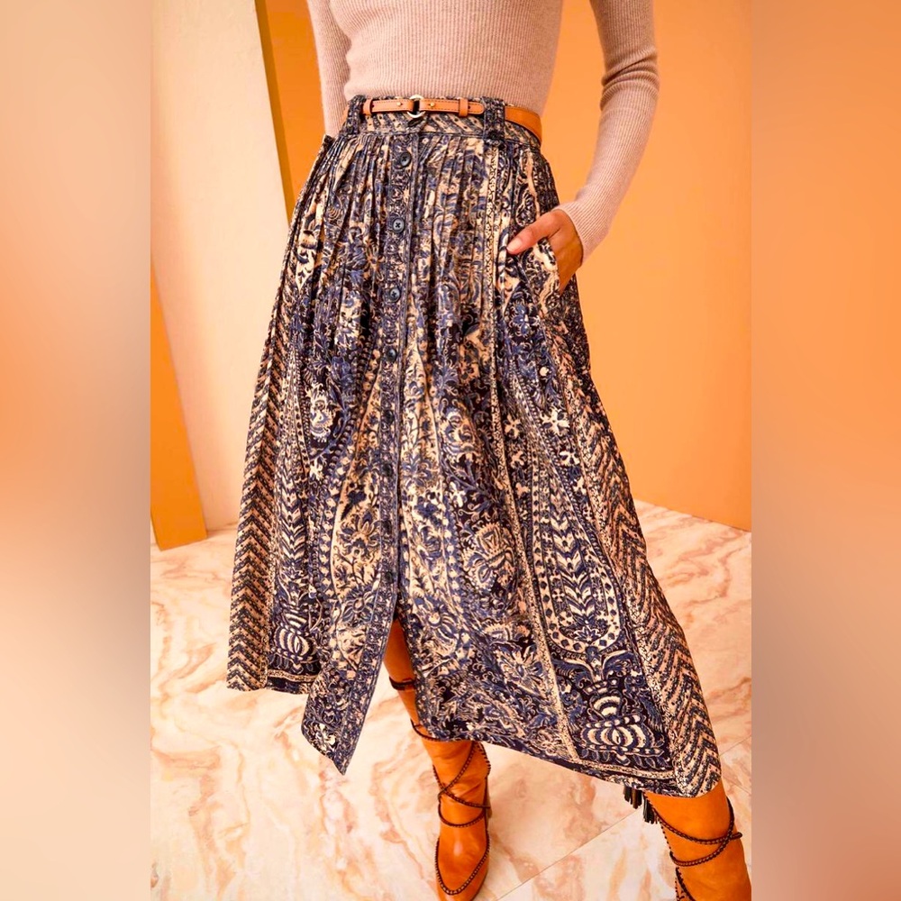 Ulla Johnson Juliette skirt in Twilight